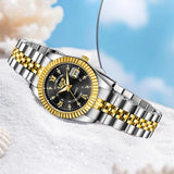 Top Brand Luxury Fashion Elegant Quartz Wristwatches, Creative Steel Waterproof Watches For Women - Ideal Gifts