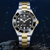 100M Water Resistant Sapphire Crystal AR Coating Automatic Mechanical Watch