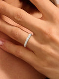 Luxury VVS1 D Colour Moissanite Diamond Simple Round Rings Quality Fine Jewellery