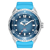 Solar Powered Luxury Quartz 316L Stainless Steel Case Waterproof 300M Dive Watch