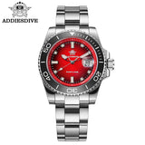 Super Blue Luminous 200M Waterproof Stainless Steel Sports Diving Quartz Watches