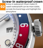Luxury GMT515-24H Men's Watch Diver 200m Bubble Mirror Glass BGW9 Super Luminous Stainless Steel Men's Analog Watches
