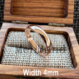 Rose Gold-Color Dome High Polished 2-10MM  Men Women Tungsten Carbide Wedding Rings