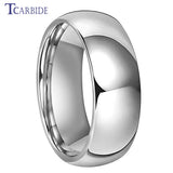 Shiny Forever High Polished Classic 2/3/4/5/6/7/8/10MM Tungsten Wedding Rings