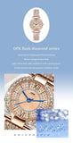 New Arrival Simple Elegant Luminous Zircon Diamonds Inlaid Quartz Watches for Women - Ideal Gifts
