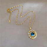 New Arrival Delicate and Beautiful Starry Pendant Necklace With Micro-Inlaid AAA Zirconium Crsytals - Luxury Pendant