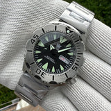 Monster 200M Waterproof NH36 Day Function Sapphire Glass Automatic Movement Steel Bezel SD1984 Steel Bracelet Watch