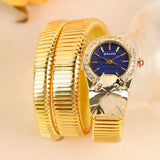 New Brand Luxury Fashion Quartz Cz Diamonds Ladies Bracelet Snake Creative Woman Watches - High Quality Gifts