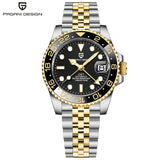 New PD-1662 V5 Men Mechanical Watches Luxury Ceramic Bezel Automatic Watch 100M Waterproof GMT WristWatch for Men