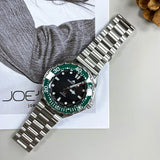 Solar Dive Luxury Quartz 316L Stainless Steel 300M Waterproof Diving Sport Watches