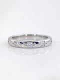 Superb Round VVS1 D Colour Moissanite Diamond Stellar Spikes Ring Fine Jewellery