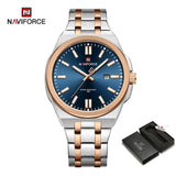 New Arrival Brand Luxury Waterproof Stainless Steel Business Quartz Sport Luminous Date Clock Men Wristwatches