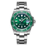 Luxury Brand 316L Stainless Steel Super Luminous Ceramic Bezel 200m Waterproof Classic Diving  Quartz Watch for Men