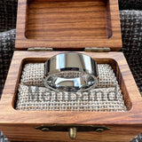High Quality Beveled Edges Flat Polished 6/8MM Men Women Tungsten Carbide Rings