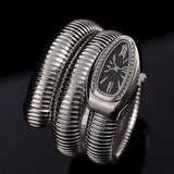 High Quality Blending Bold style Modern Elegance Unique Snake Shape Bangle Watch