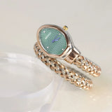 Unique Luxury Snake Gold Self Winding Classic Style Watch For Women