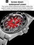 Fashion Quartz Coated 200m Waterproof Diver Watch BGW9 Super Luminous Stainless Mens Wristwatch.