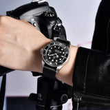 Popular Brand Waterproof Mechanical Automatic Men's Stainless Steel Sapphire Glass Writwatches - Best Gift