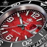 Divers Ceramic Bezel AR Coated Glass Luminous 200m Waterproof Steel Quartz Watch