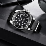 Popular Brand Waterproof Mechanical Automatic Men's Stainless Steel Sapphire Glass Writwatches - Best Gift