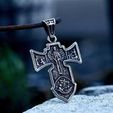 New 316L Stainless Steel Jesus Christ Cross Mens Pendant Necklace - Religious Believers High Quality Jewellery - The Jewellery Supermarket