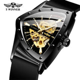 New Arrival Transparent Automatic WatchLuxury Silicone Strap Waterproof Luminous Fashion Mechanical Watches for Men