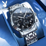 Best Selling Fashion Luxury Top Brand Quartz Watch Original Stainless Steel Multifunction Waterproof WristWatches