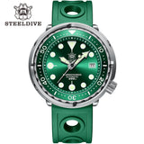 Automatic Dive Stainless Steel 300m Water Resistant Ceramic Bezel Sport Tuna Watch