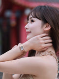 Luxury Brand Stainless Steel Strap Watches for Women -  Fashion Simple Square Quartz Watches, Ideal Gifts