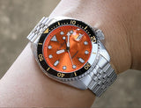 New Arrival Luminous Mechanical Ceramic Bezel Sapphire Glass Automatic Diver Wristwatches for Men