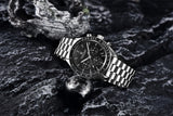 Luxury Chronograph AR Sapphire Mirror Ceramic Bezel New Moon Men's Quartz Watches
