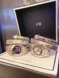 Cavalli Brand Fashion Snake Head Casual High-end Steel Quartz Zircon Diamonds Snake Shape Ladies Watches