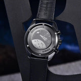 Popular Top Luxury Brand New Moon Skeleton Sport Chronograph AR Sapphire Quartz Men's Watches - The Jewellery Supermarket