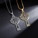 Fashion Stainless Steel Celtic Knot Pendant Necklace Personality Charm Hip Hop Punk Jewellery for Men and Women - The Jewellery Supermarket