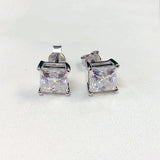 Dazzling 1.2-4 Carat Moissanite Diamonds Stud Earrings for Women and Men - Solid 925 Sterling Silver Fine Jewellery - The Jewellery Supermarket