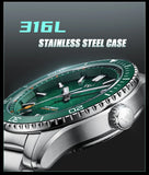 Automatic Mechanical MIYOTA 8215 Waterproof Stainless Steel Sapphire Dive Watch