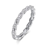VVS1 D Colour Moissanite Diamonds S925 Sterling Silver Wedding Engagement Rings