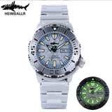 Monster Men's Diver Sapphire Crystal 20 Bar Waterproof Snowflake Blue Dial Watches