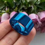 Flat Finish Design 10MM 12MM Wide Glossy Large Men's Shiny Wedding Tungsten Ring
