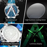 New Arrival Classic FashionSilicone Strap Luxury Top Brand Waterproof High Quality Trend Quartz Watches for Men