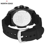 Top Brand Military Style Waterproof 50M Men's Sport Wristwatches Solar Power Luminous Enviromentally Friendly Watch