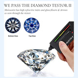 VVS1 D Colour 5 Carat Deluxe Moissanite Diamond Engagement Ring Luxury Jewellery
