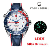 New Top Brand 42MM Luxury Ceramic Bezel Automatic 100M Waterproof Sports Diving Men Mechanical Watches