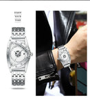 New Arrival Triangle Design Golden Waterproof Stainless Steel Men Sports Quartz Watches - Popular Choice