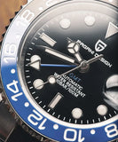 New LUXURY DESIGN Top Mechanical Automatic Watch Sports Rubber Diver Series Watch Luminous Date Display Wristwatches