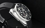 200M Waterproof 2115 Movement Ceramic Bezel Sapphire Crystal Luminous Diver Watch