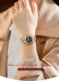 Top Brand Luxury Fashion Elegant Quartz Wristwatches, Creative Steel Waterproof Watches For Women - Ideal Gifts