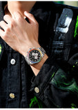 Automatic Mechanical 2260 50M Waterproof Helium Valve Sapphire Man Dive Watch