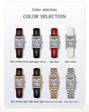 Luxury Design Rectangular Quartz Ladies Watches Creative Waterproof Wristwatches for Women - Ideal Gifts