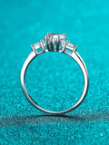 Fabulous Heart-shaped GRA Moissanite Diamonds Sterling 925 Silver Simple Marriage Proposal Fine Jewellery
